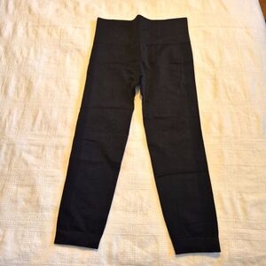 Women's black size small cropped leggings, unbranded, New unwashed or worn